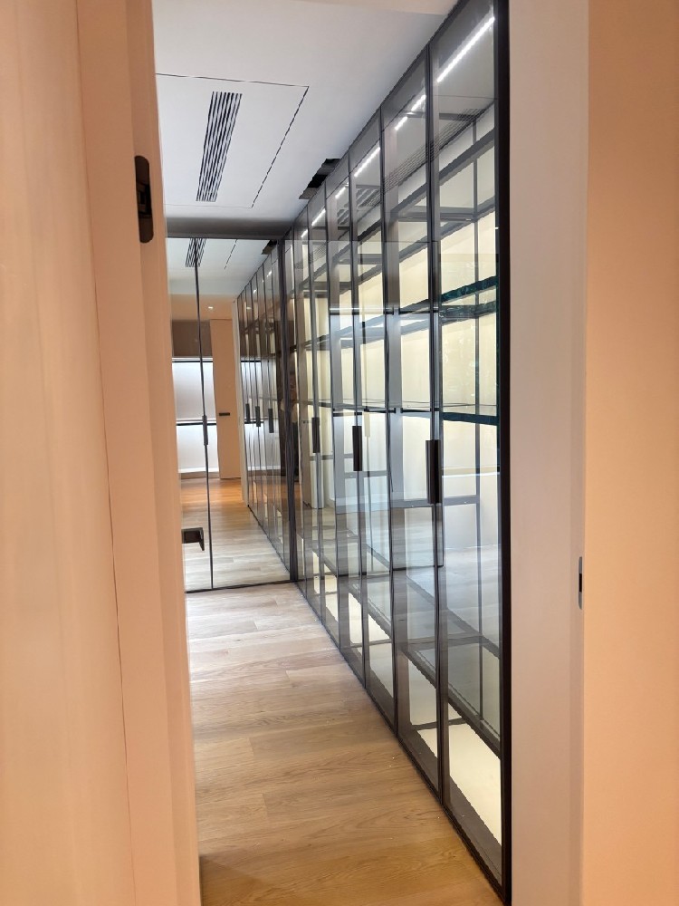 Aluminum glass cabinets/storage cabinets